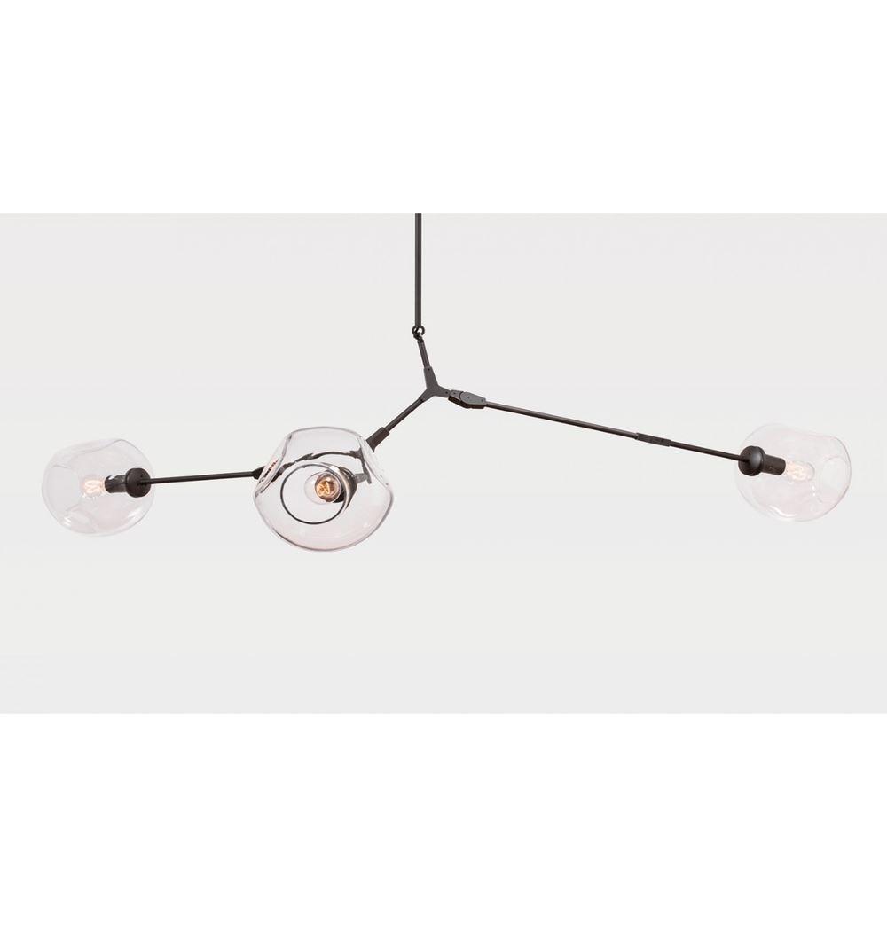 3-Globe Bubble Chandelier - GFURN