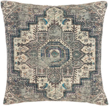 Load image into Gallery viewer, 57 GRAND BY NICOLE CURTIS GT235 GREY/MULTI 20&quot; X 20&quot; THROW PILLOW
