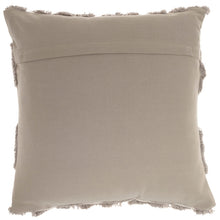 Load image into Gallery viewer, 57 GRAND BY NICOLE CURTIS RC116 LT GREY 18&quot; x 18&quot; THROW PILLOW
