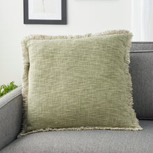 Load image into Gallery viewer, 57 GRAND BY NICOLE CURTIS ZH017 SAGE 22&quot; X 22&quot; THROW PILLOW
