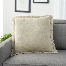 Load image into Gallery viewer, 57 GRAND BY NICOLE CURTIS ZH017 TAUPE 22&quot; X 22&quot; THROW PILLOW
