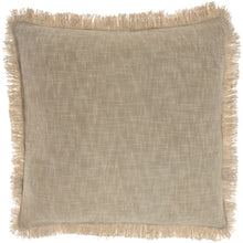 Load image into Gallery viewer, 57 GRAND BY NICOLE CURTIS ZH017 TAUPE 22&quot; X 22&quot; THROW PILLOW
