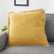 Load image into Gallery viewer, 57 GRAND BY NICOLE CURTIS ZH017 YELLOW 22&quot; X 22&quot; THROW PILLOW
