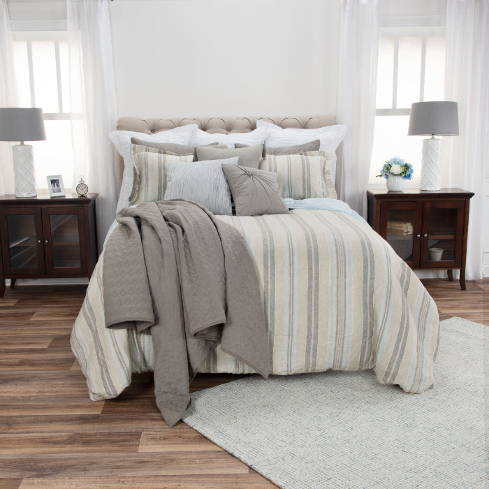 Rizzy Home BT4229 Terrance Linen Duvet