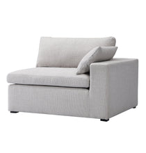 Load image into Gallery viewer, Inès Sofa - 1-Seater Single Module with Left Arm - Opal Fabric
