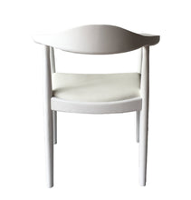 Load image into Gallery viewer, Embla Chair - White &amp; White Leather
