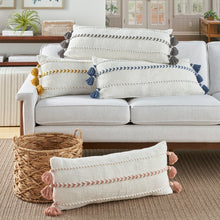 Load image into Gallery viewer, LIFE STYLES SH037 GREY 12&quot; X 30&quot; THROW PILLOW
