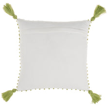 Load image into Gallery viewer, OUTDOOR PILLOW VJ025 GREEN 18&quot; X 18&quot; THROW PILLOW
