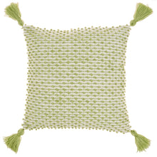 Load image into Gallery viewer, OUTDOOR PILLOW VJ025 GREEN 18&quot; X 18&quot; THROW PILLOW
