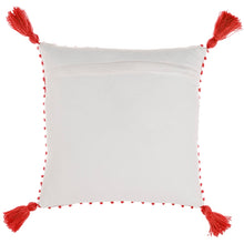 Load image into Gallery viewer, OUTDOOR PILLOW VJ025 RED 18&quot; X 18&quot; THROW PILLOW
