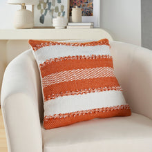 Load image into Gallery viewer, OUTDOOR PILLOW VJ088 ORANGE 18&quot; X 18&quot; THROW PILLOW
