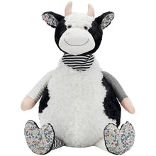 Load image into Gallery viewer, Plush Lines N3003 Ivory/Black 22&quot; X 26&quot; Plush Animal
