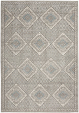 Load image into Gallery viewer, Nourison Concerto 4&#39; x 6&#39; Area Rug CNC16 Grey/Ivory/Blue
