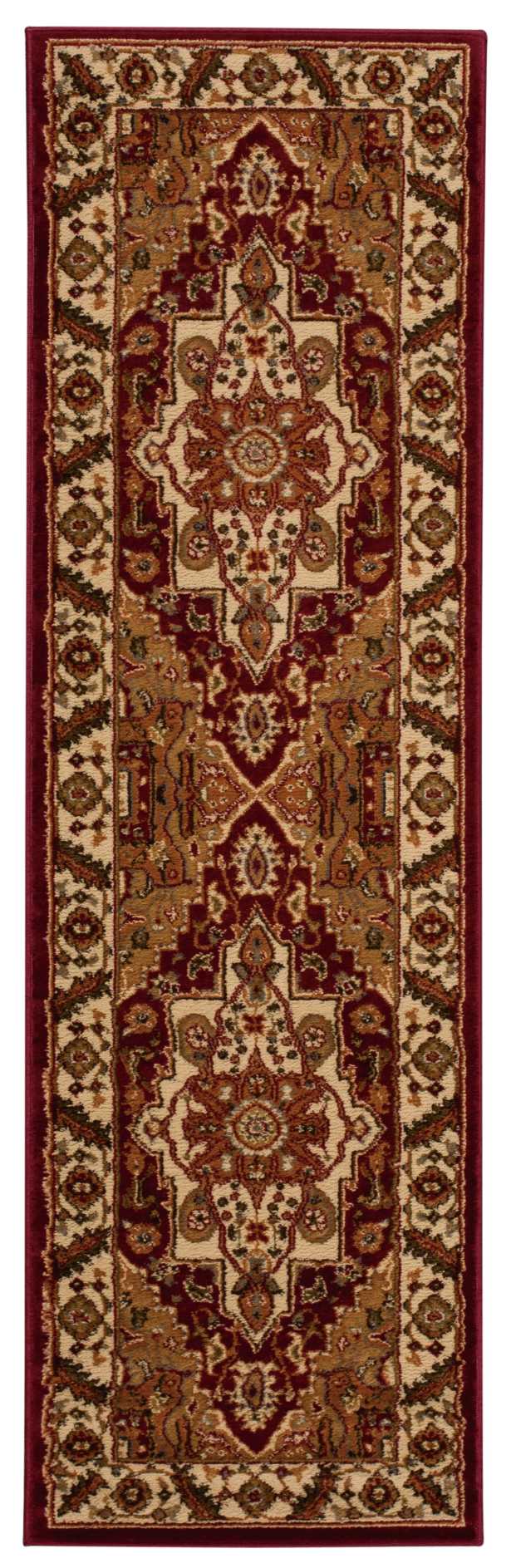 Nourison Paramount PAR05 Gold 7' Runner Hallway Rug