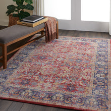 Load image into Gallery viewer, Nourison Ankara Global ANR02 Red and Blue Multicolor 5&#39;x8&#39; Persian Area Rug ANR02 Red
