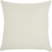 Load image into Gallery viewer, Mina Victory Herringbone Solid Indoor/Outdoor Ivory Throw Pillow SS901 18&quot;X18&quot;
