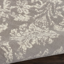 Load image into Gallery viewer, Nourison Jubilant JUB09 Grey 8&#39;x10&#39; Large Low-pile Rug JUB09 Grey
