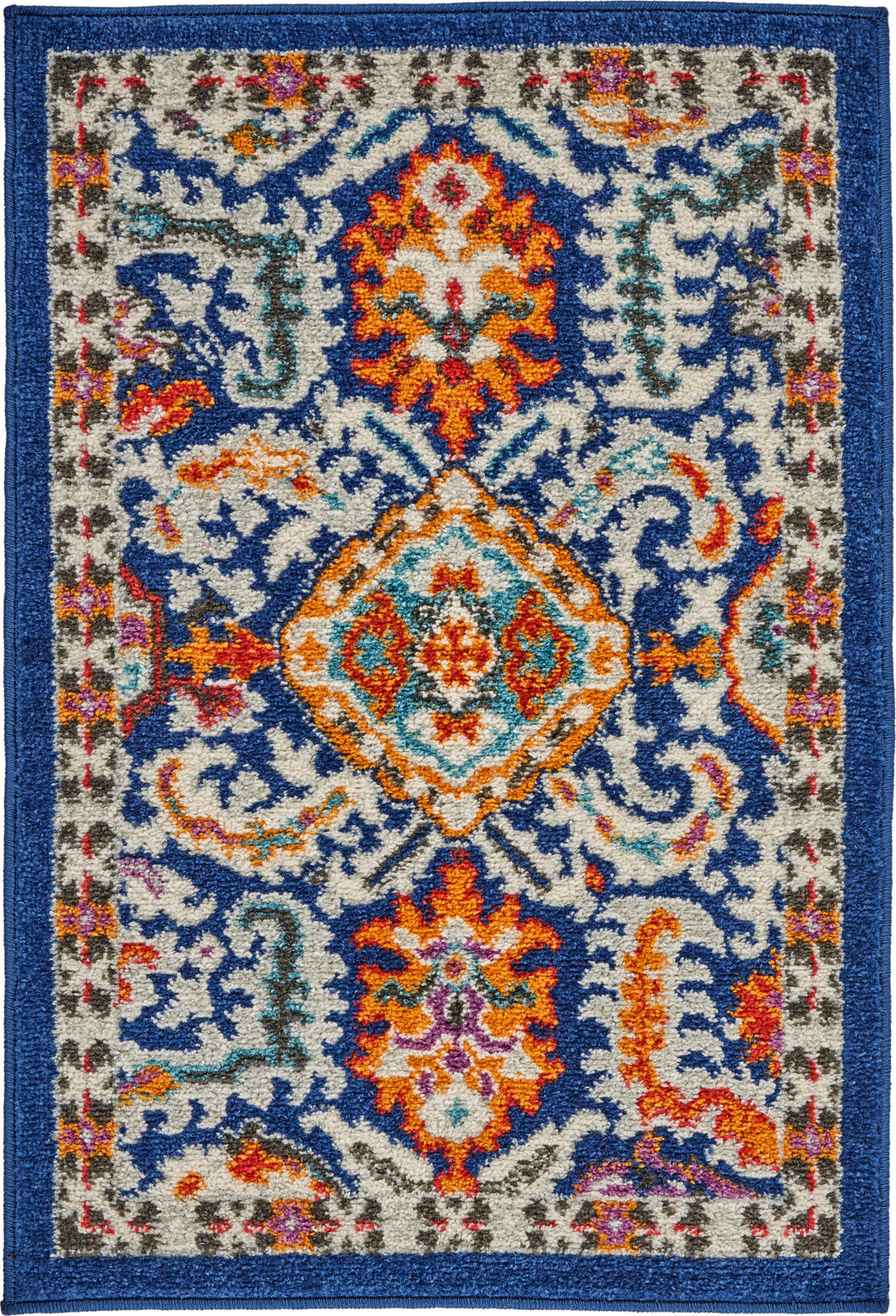 Nourison Passion 2' x 3' Area Rug PSN32 Blue/Multicolor