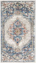 Load image into Gallery viewer, Nourison Concerto 2&#39; x4&#39; Area Rug CNC12 Blue/Grey
