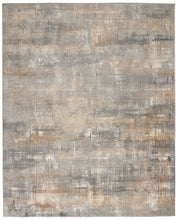 Load image into Gallery viewer, Nourison Ck950 Rush 7&#39; x 10&#39; Area Rug CK951 Grey/Beige
