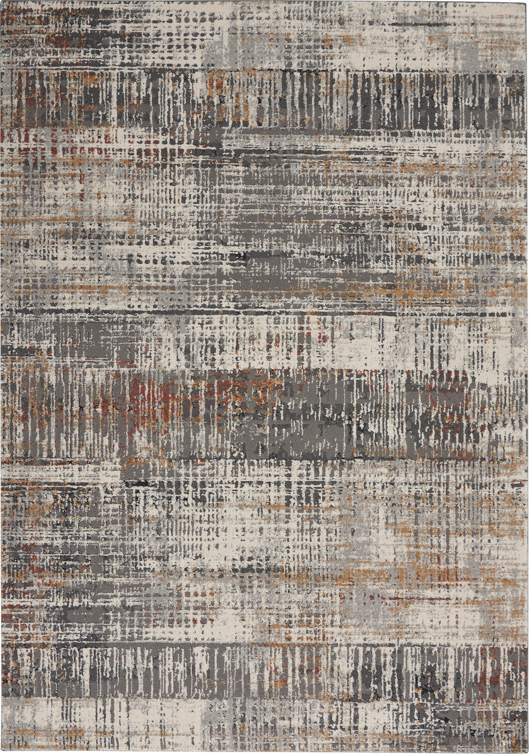 Nourison Tangra 5'x7' Multicolor Area Rug TNR04 Multicolor
