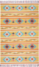 Load image into Gallery viewer, Nourison Baja BAJ03 Yellow 4&#39;x6&#39; Southwestern Area Rug BAJ03 Yellow
