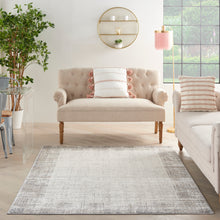 Load image into Gallery viewer, Nourison Elation 5&#39; x 7&#39; Area Rug ETN05 Ivory Grey
