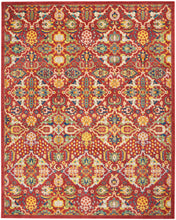 Load image into Gallery viewer, Nourison Allur 8&#39; x 10&#39; Red Multicolor Area Rug ALR03 Red Multicolor

