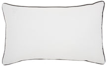 Load image into Gallery viewer, Nourison Trendy, Hip, New-Age &quot;Of All The Things&quot; White Throw Pillow QY280 12&quot;X20&quot;
