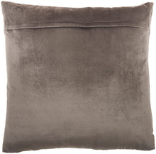 Load image into Gallery viewer, Mina Victory Sofia Beaded Stripes Dark Grey Throw Pillow AZ217 20&quot;X20&quot;
