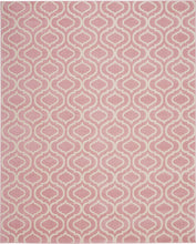 Load image into Gallery viewer, Nourison Jubilant JUB19 Pink 8&#39;x10&#39; Large Low-pile Rug JUB19 Pink
