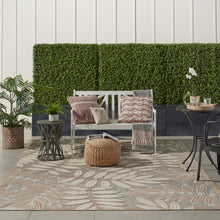 Load image into Gallery viewer, Nourison Aloha 7&#39;x10&#39; Cream Patio Area Rug ALH18 Natural
