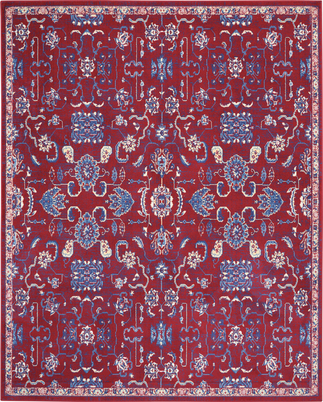 Nourison Grafix GRF36 Red 8'x10' Large Rug GRF36 Red