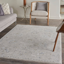 Load image into Gallery viewer, Nourison Infinite 4&#39; x 6&#39; Area Rug IFT04 Lt Grey
