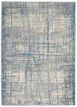 Load image into Gallery viewer, Calvin Klein Ck950 Rush 5&#39; x 7&#39; Area Rug CK950 Ivory Blue

