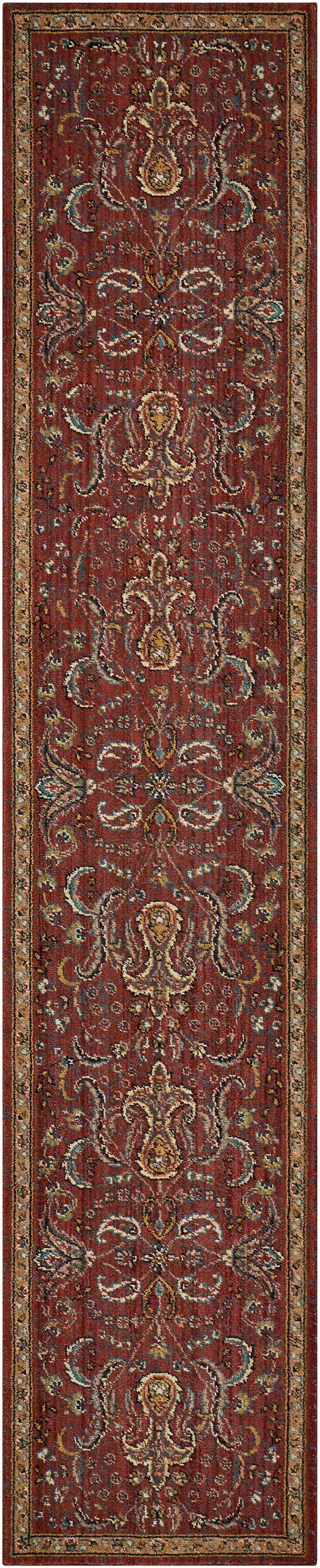 Nourison 2020 NR204 11' Runner Area Rug NR204 Brick