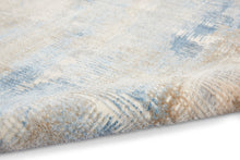 Load image into Gallery viewer, Nourison Ck950 Rush 4&#39; x 6&#39; Area Rug CK951 Blue/Beige
