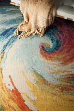 Load image into Gallery viewer, Nourison Celestial 4&#39; Round Area Rug CES07 Wave
