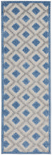 Load image into Gallery viewer, Nourison Aloha 2&#39; x 8&#39; Area Rug ALH26 Blue/Grey
