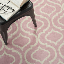 Load image into Gallery viewer, Nourison Jubilant JUB19 Pink 4&#39;x6&#39; Moroccan Area Rug JUB19 Pink

