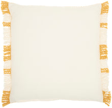 Load image into Gallery viewer, Kathy Ireland Pillow Woven Plaid Check Yellow Throw Pillow SH300 20&quot;X20&quot;
