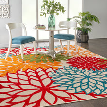 Load image into Gallery viewer, Nourison Aloha 7&#39; x 10&#39; Green, Multicolor Area Rug ALH05 Green
