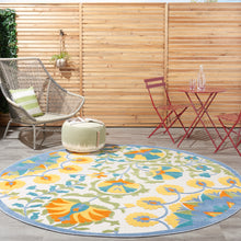 Load image into Gallery viewer, Nourison Aloha 8&#39; Round Area Rug ALH22 Multicolor

