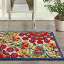 Load image into Gallery viewer, Nourison Aloha 3&#39; x 4&#39; Area Rug ALH20 Red/Multi
