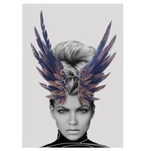 Load image into Gallery viewer, Crown of Feathers Print - GFURN
