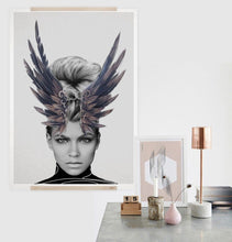 Load image into Gallery viewer, Crown of Feathers Print - GFURN
