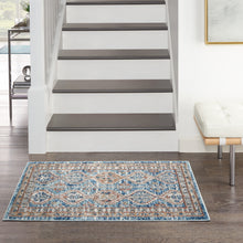 Load image into Gallery viewer, Nourison Concerto 2&#39; x4&#39; Area Rug CNC15 Blue/Multi
