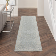 Load image into Gallery viewer, Nourison Infinite 10&#39; Runner Area Rug IFT02 Blue
