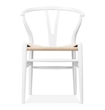 Load image into Gallery viewer, Dagmar Chair - White &amp; Natural Cord
