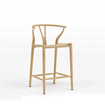 Load image into Gallery viewer, Dagmar Counter Stool - Ash &amp; Natural Cord
